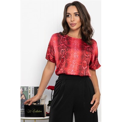 Блуза Морган (красная) Б14033-16М