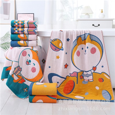 Space soft gauze bath towel, tube top, wholesale