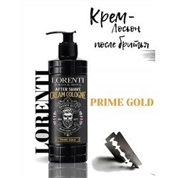 LORENTI крем-лосьон после бритья GOLD, 400 мл