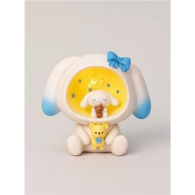 Копилка - ночник «Plush friends», blue (14,5 см), пластик