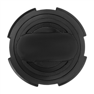 Резиновая опора для подкатного домкрата универсальная, D 100 мм, D 90, H 12 мм Matrix