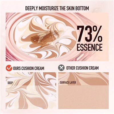 Пудра O.TWO.O Soft Cleansing Mist Muscle Air Cushion Powder Cream Nude Beige №110