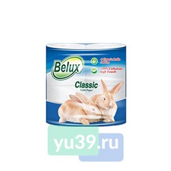 Бумага туалетная BELUX Классик, 4 рул., 3 сл., белая