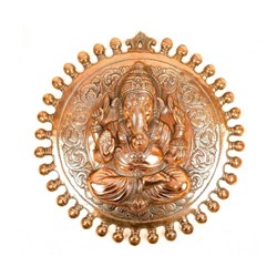 Настенное панно Ганеша, Ganesh Wall Hanging Religious Decor for Home Entrance (18 Inch), произв. Apka Mart