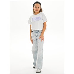 Футболка "Хаос" белый детская