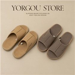 Polyurethane slippers, summer non-slip deodorized footwear indoor, high-quality style