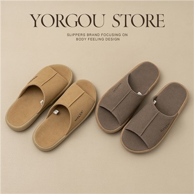 Polyurethane slippers, summer non-slip deodorized footwear indoor, high-quality style
