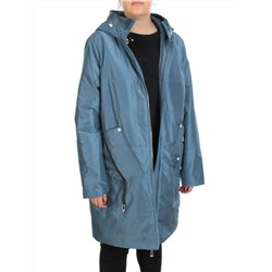 BM-15 GRAY/BLUE Куртка демисезонная женская (100 гр. синтепон)
