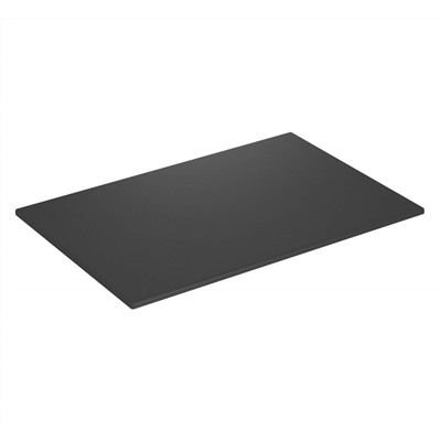 Столешница SHT-TT55 120/80  МДФ/АБС-пластик
                        черный