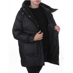 EB2819 BLACK Куртка зимняя женская (200 гр. холлофайбер)