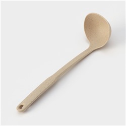 Половник Доляна «Беж», 90 мл, 28 см, бежевый