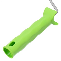 Валик с натуральным мехом, с ручкой, 150 мм, ворс 12 мм, D 48 мм, D ручки 6 мм, Сибртех