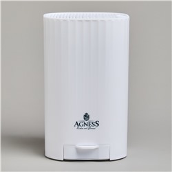 ПОДСТАВКА ДЛЯ НОЖЕЙ AGNESS С ТОЧИЛЬНЫМ КАМНЕМ 13,6*14,6*23 СМ