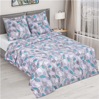 КПБ Серебряные листья Арт Дизайн 220