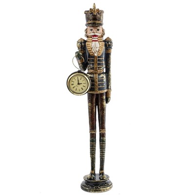 GAEM Фигурка декоративная "Солдатик" с часами (LR44x1 н/п), L10 W9 H51 см