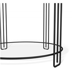 Столик журнальный SHT-CT53
                        ночной цветок / черный муар