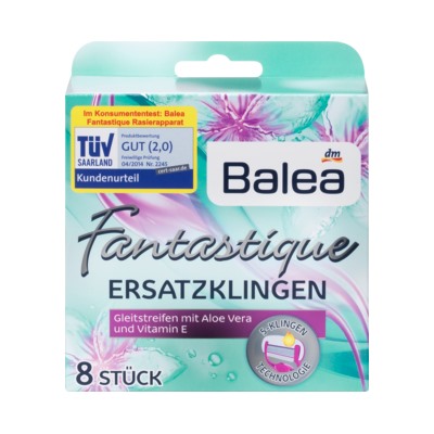 Balea (Балеа) Fantastique Запасные лезвия	, 8 шт