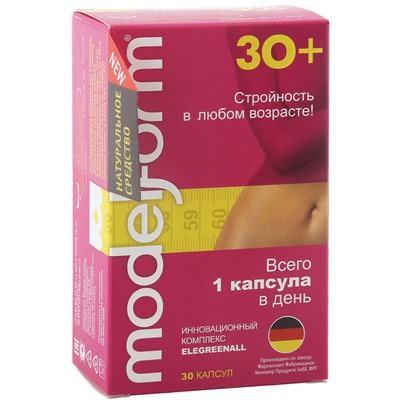 Modelform Ригла 30+ 30 капсул