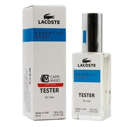 Tester EU Lacoste Essential Sport edp for men 60 ml