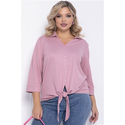 Блуза Монокини (пыльно-розовая) Б12357-18