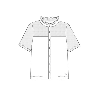 Блузка для девочки