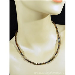 Бусы из Петерсита шарик гр.4мм, 44см, 9,8г