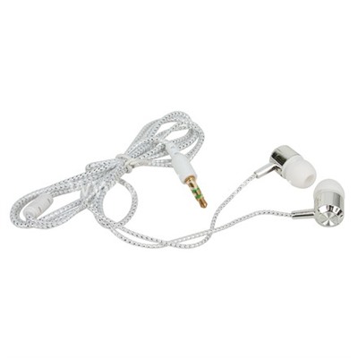 Наушники MP3/MP4 ELTRONIC (4438) Color Trend Play вакуумные (белые)