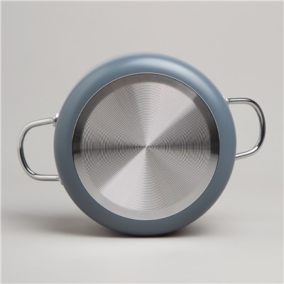 КАСТРЮЛЯ AGNESS С АНТИП. ПОКР.  И СТЕКЛ. КРЫШКОЙ 1350 МЛ, 16*8 СМ