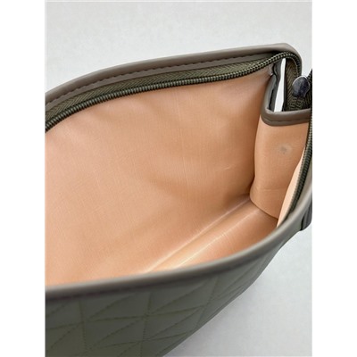 Sunflower Косметичка женская стеганая 2022-23, оливковый