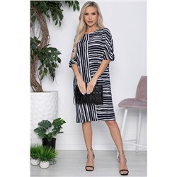 Платье Кайла НЬЮ (синее/полоска) П13711-10М
