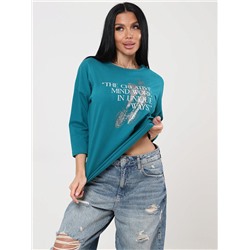 Футболка Фрактал петроль ИвК