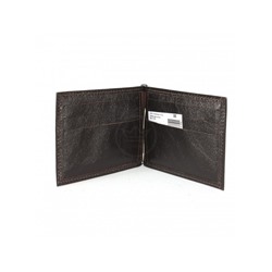 Зажим для купюр Croco-зк-301 (6 карм)  натуральная кожа коричневый матовый (5)  229810