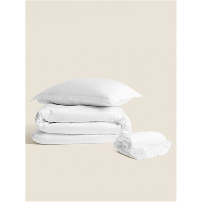 Наволочка SL Home Tencel 50*70+3 см , цв. белый