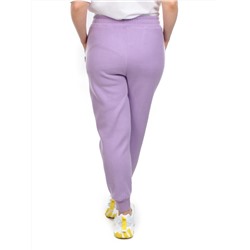 07 LILAC Брюки спортивные женские на флисе (100% хлопок) 7986