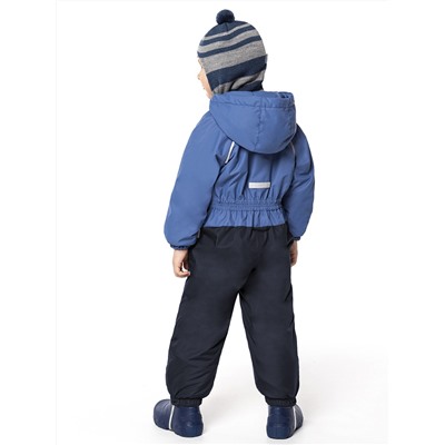 Комбинезон утепленный для мальчика NIKASTYLE 8м1524 джинс графит Nikastyle