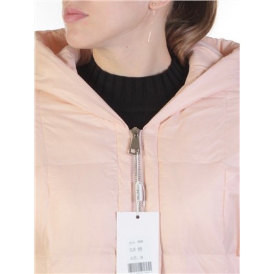8808 PINK Пальто женское демисезонное (100 гр. синтепон)