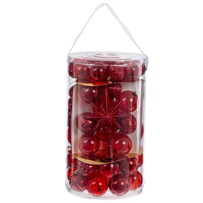 GAEM Набор из 56шт Украшение новогоднее "Шар", L21 W21 H37 см