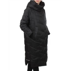3066 BLACK Пуховик зимний женский (80% пух, 20% перо)