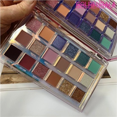 Тени NUDE NEW PALETTE,матовые+перламутровые 18 цветов