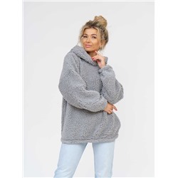 Женская толстовка мод.1770/4 (оверсайз) / Светло-серый