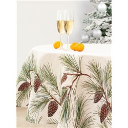 Питер Пэн Шишки Скатерть круг д160 см 2106784