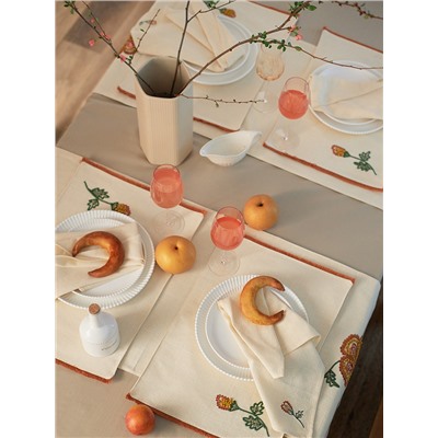 Салфетка сервировочная Spring flower из коллекции Ethnic, 45х45 см