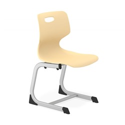 Стул Альфа SHT-S-TN24/6
                        а6 желтый воск / алюминиевый металлик