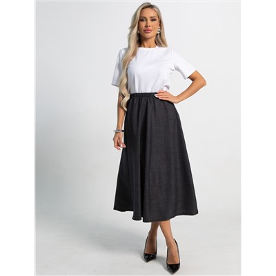 Юбка Льюис (черная) Ю15463-10М