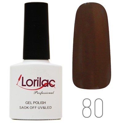 Гель лак Lorilac Professional № 80 10 ml