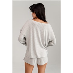 1506 СЕРАЯ ПИЖАМА (РОМБ)977827007