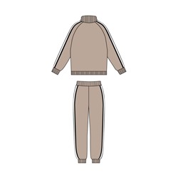 Комплект для девочки: толстовка, брюки