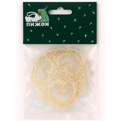 Игрушка-погрызушка из люффы 4-5 см, натуральная