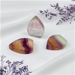 Радуга Самоцветов Полированный срез из Флюорита
