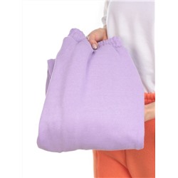 07 LILAC Брюки спортивные женские на флисе (100% хлопок) 7986